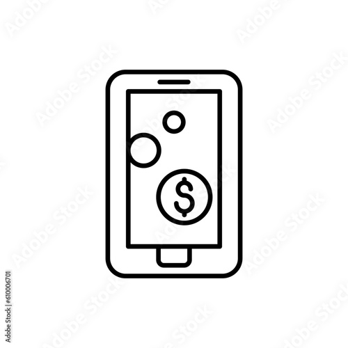 Free Download Mobile banking icon - GFXLoad
