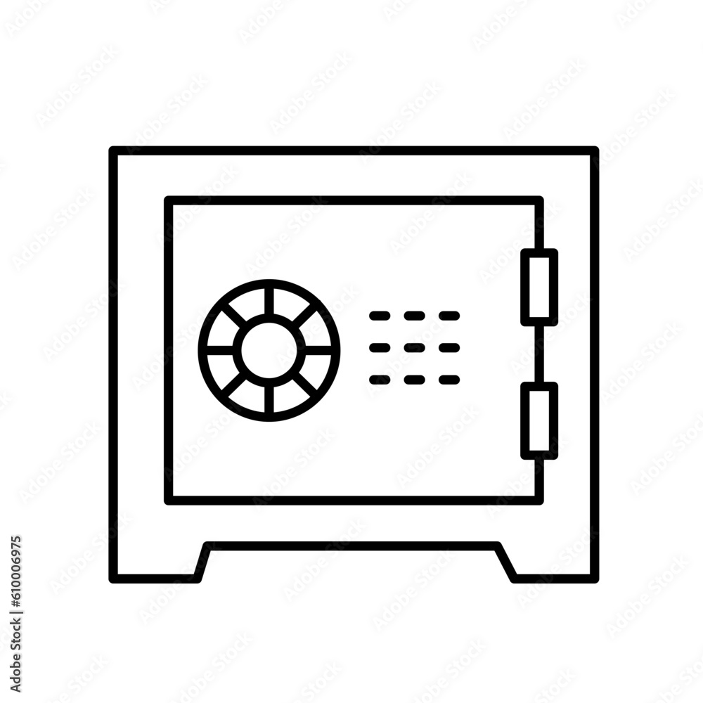 Safety box icon Safety box icon