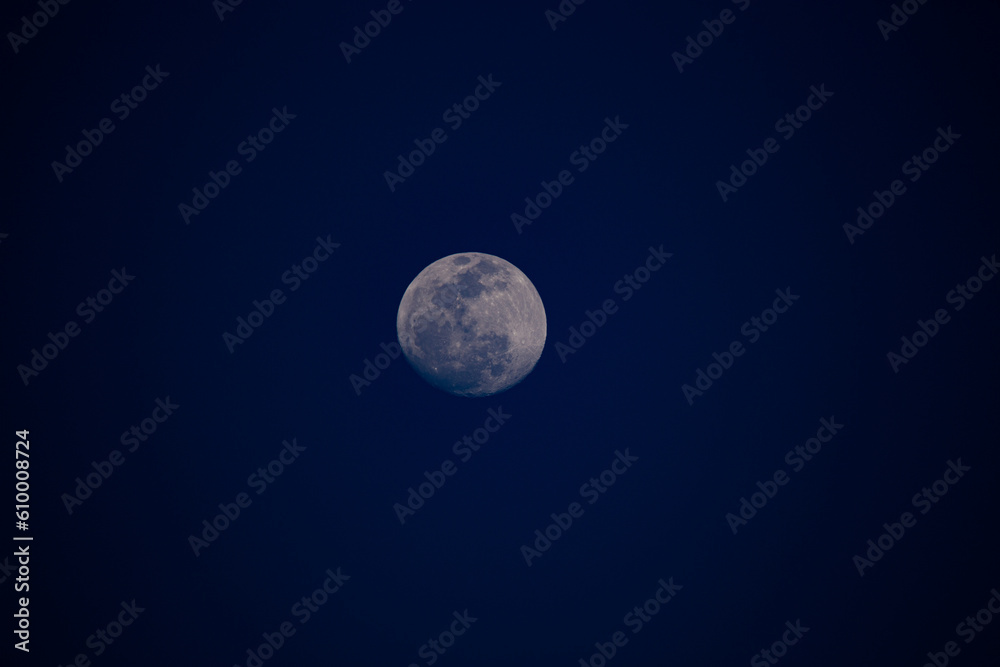 The Moon is an astronomical body that orbits planet Earth, being Earth's only permanent natural satellite. The moon, black and white photo. The Moon is an astronomical body that orbits planet Earth, being Earth's only permanent natural satellite. The moon, black and white photo.