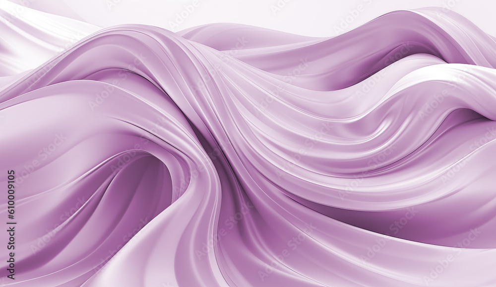 soft waves in pastel purple colors, ai generated soft waves in pastel purple colors, ai generated