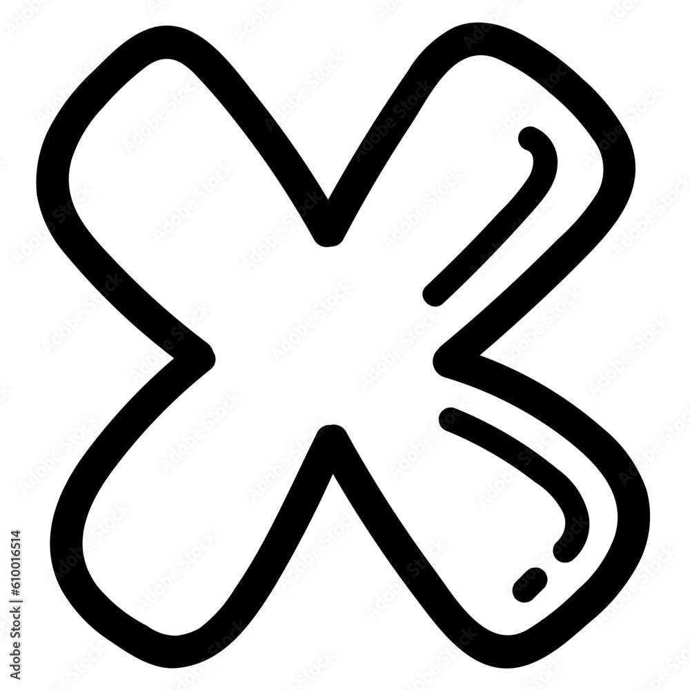 multiply line icon style multiply line icon style