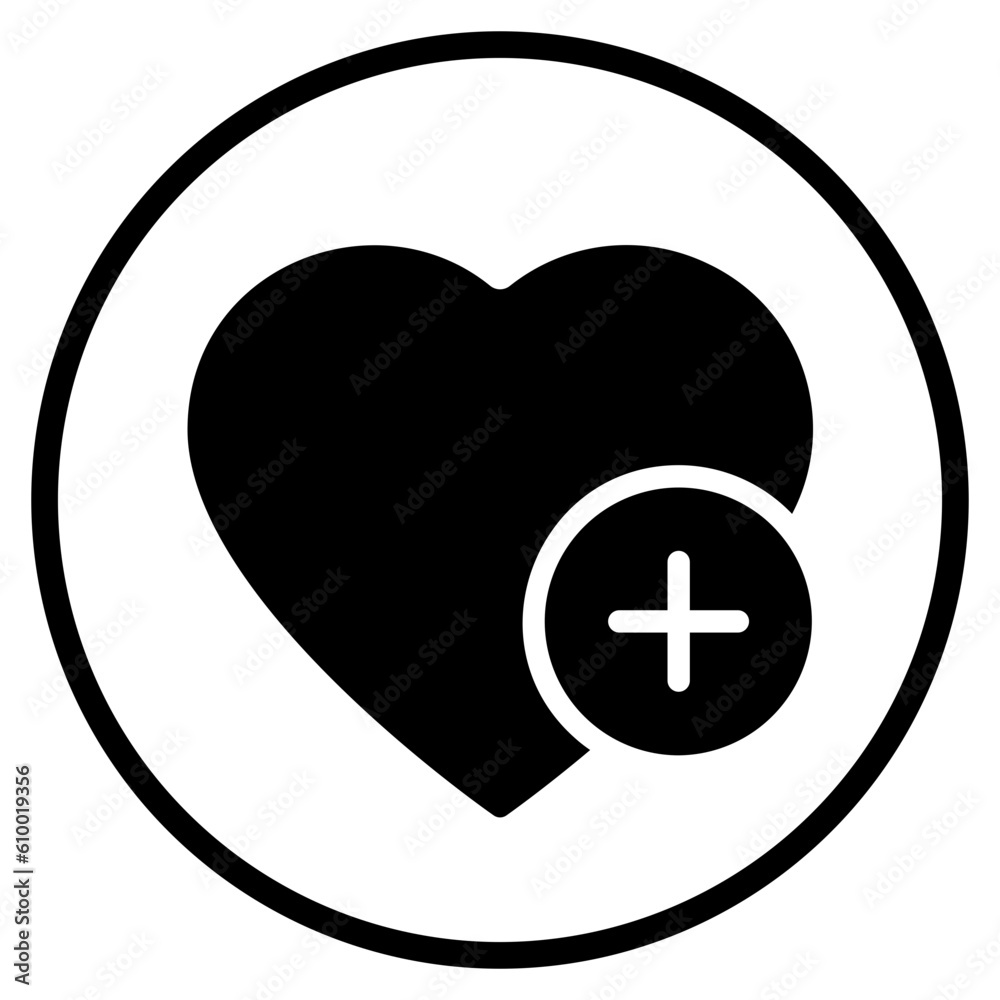 Obraz premium favorite glyph icon