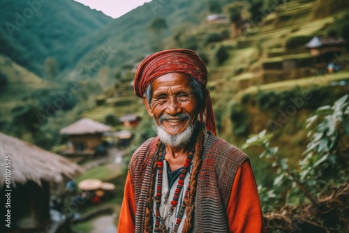 Unidentified Nepalese man in Phewa circa January 2017 in Phewa.