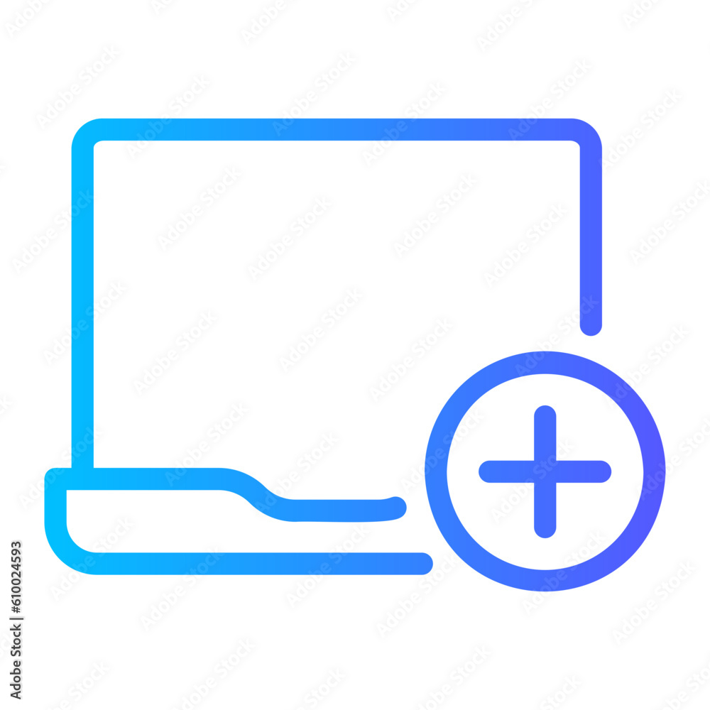 laptop gradient icon laptop gradient icon