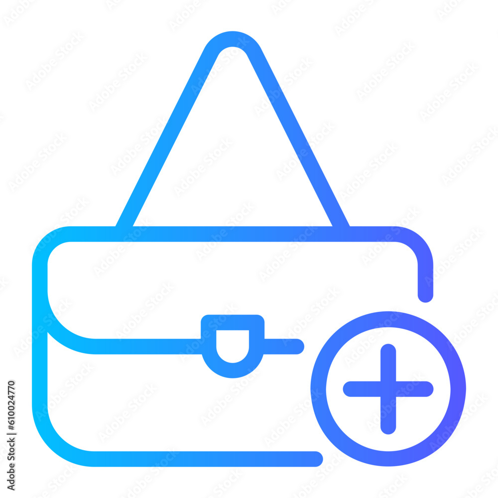 shopping bag gradient icon shopping bag gradient icon