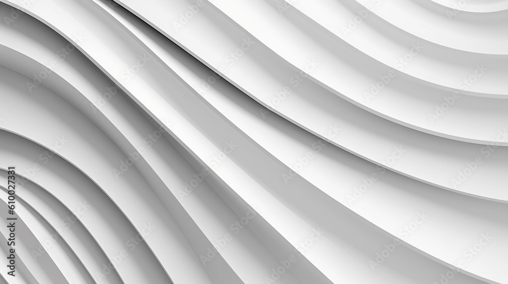 Fototapeta premium abstract white background with waves