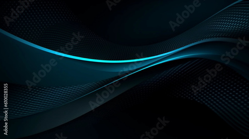 abstract blue metalic background with lines 