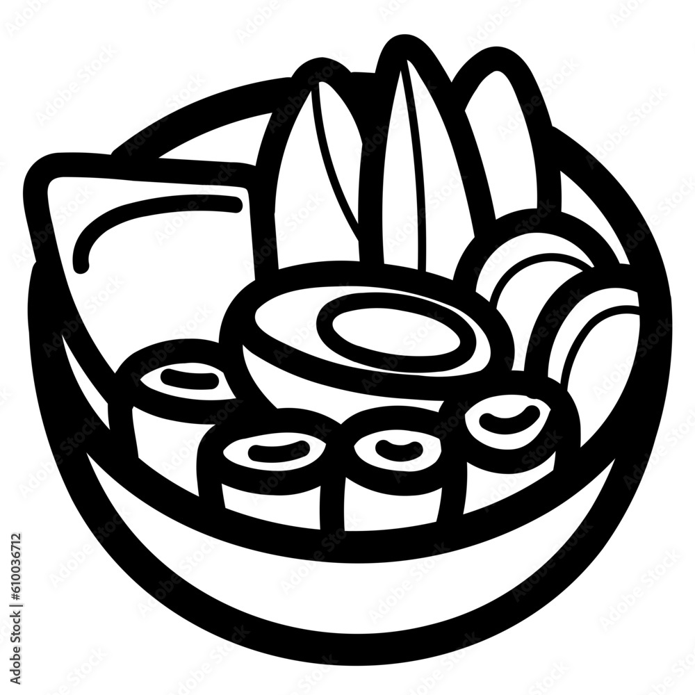 oden line icon style