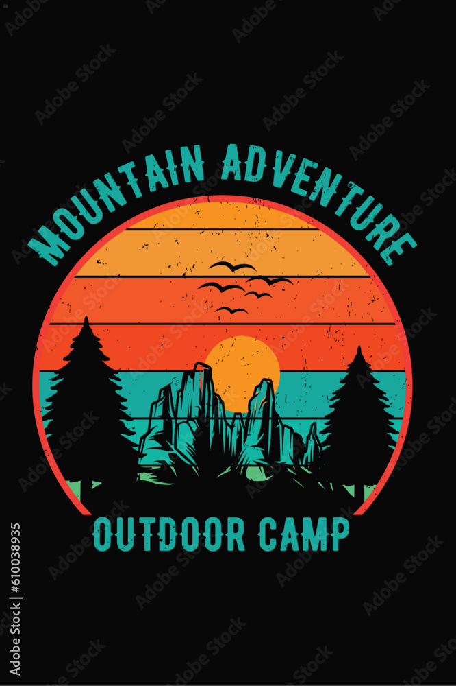 Adventure T-shirt Design.
