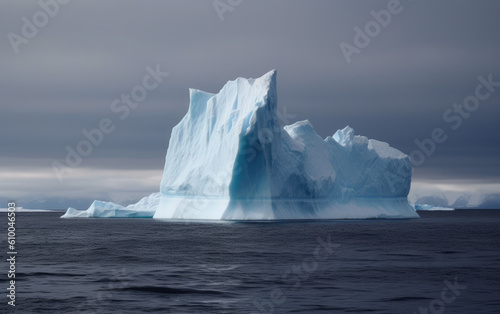 iceberg created with Generative AI technology