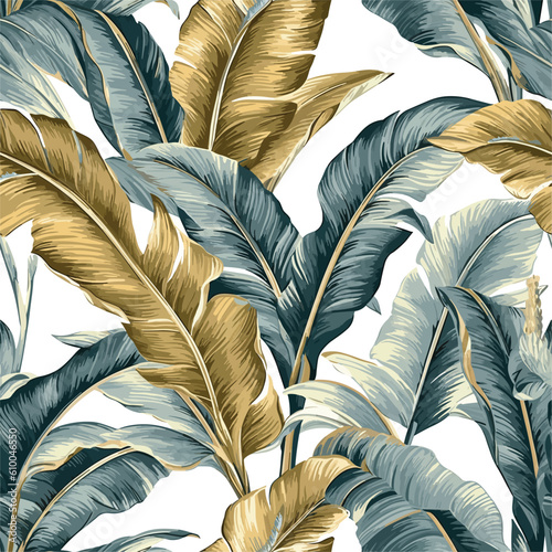 Seamless Colorful Tropical Leaves Pattern.

Seamless pattern of Tropical Leaves in colorful style. Add color to your digital project with our pattern!
 photo