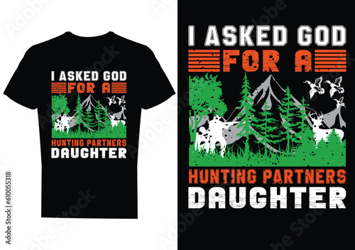 Hunting t shirt design