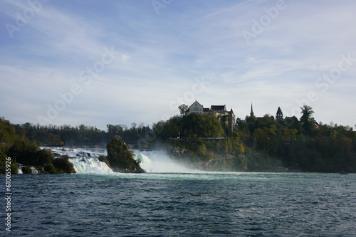 Wasserfall am Rheinfall, Schweiz, 