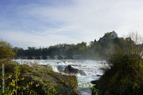 Wasserfall am Rheinfall, Schweiz