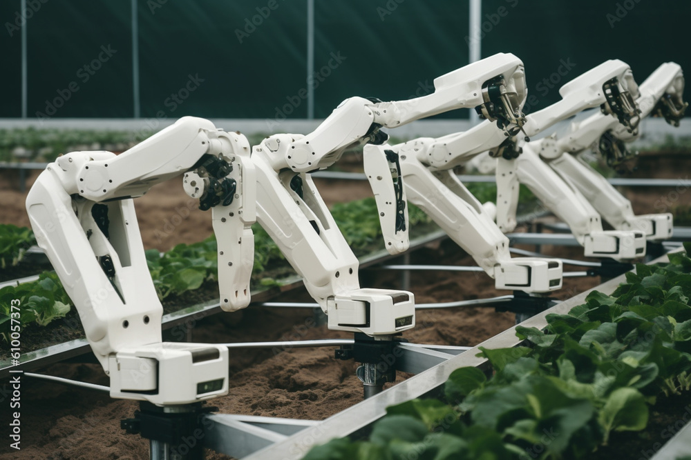 Smart farming, implementation of robots, artificial intelligence and advanced futuristic technology in agriculture