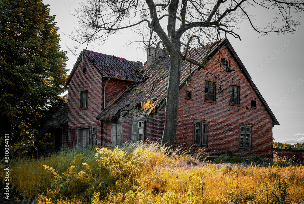 Old spooky abandoned house in England Old spooky abandoned house in England