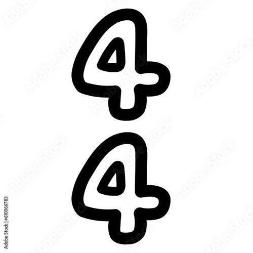 time signature line icon style