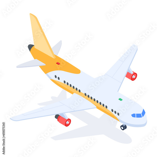 Modern Set of Travel Isometric Icons

