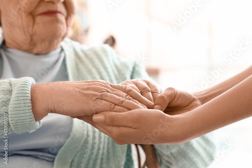Senior woman with her grand...