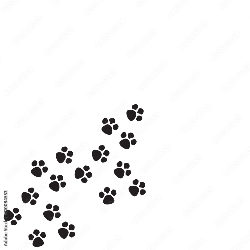 paw print paw print