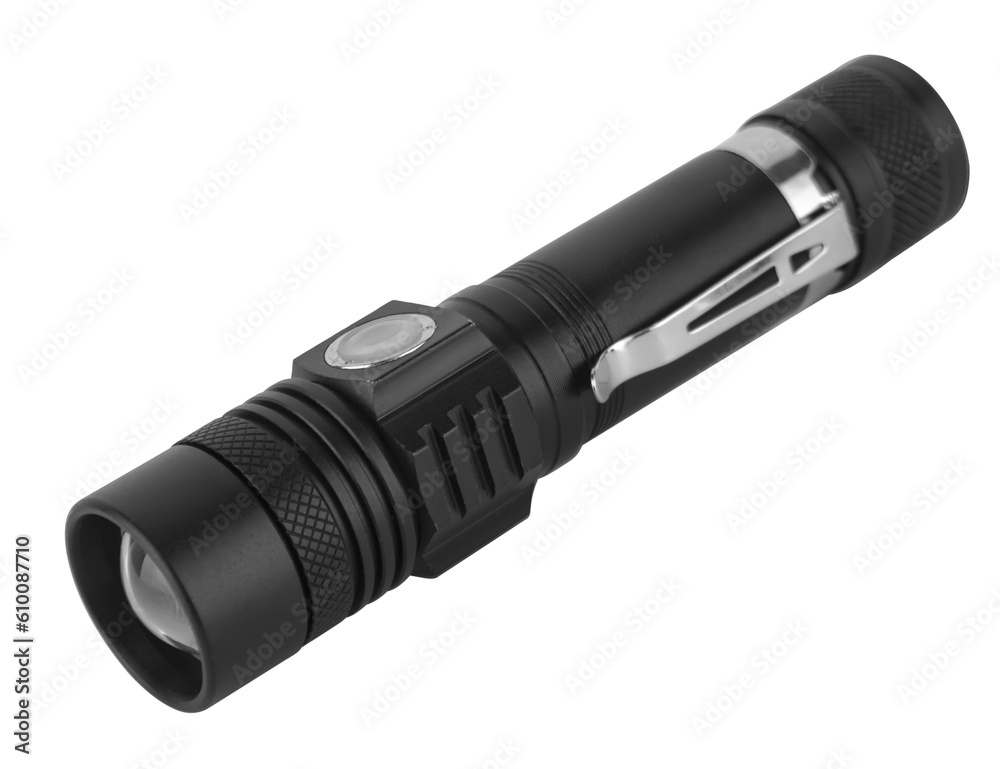 hand-held LED flashlight,