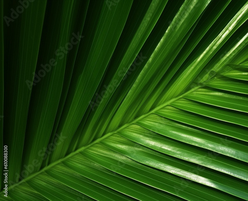 close up palm leaf backgrond