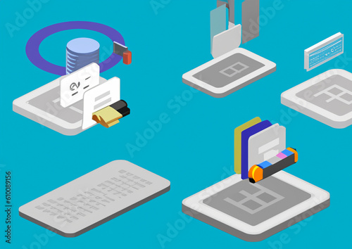 data analysis business technology cyber, online documentation database and digital file storage system, software, records keeping, database technology, file access