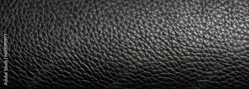 A black leather texture - Generative AI
