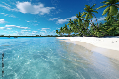 Summertime Paradise Captivating Summer Beach Photos for Your Vacation  Travel Tropical Island Dreams Jungle Trip Destination Bali Mal   Canc  n Phuket Kair Bora Bora Maldives Hawaii Fiji Generative AI