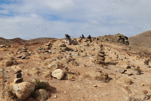 landscape in the desert