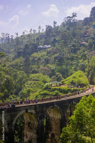 Nine-arch bridge. Sri Lanka