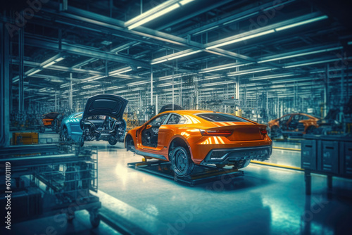 Efficient Automotive Production Process. Generative AI