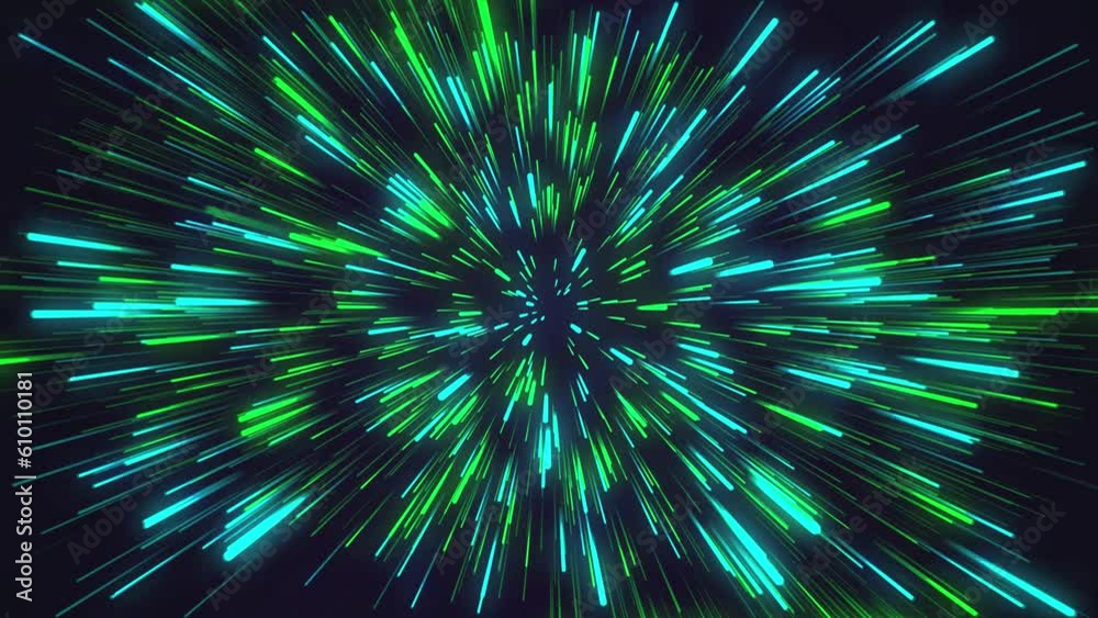 abstract  colorful moving speed line animation background 