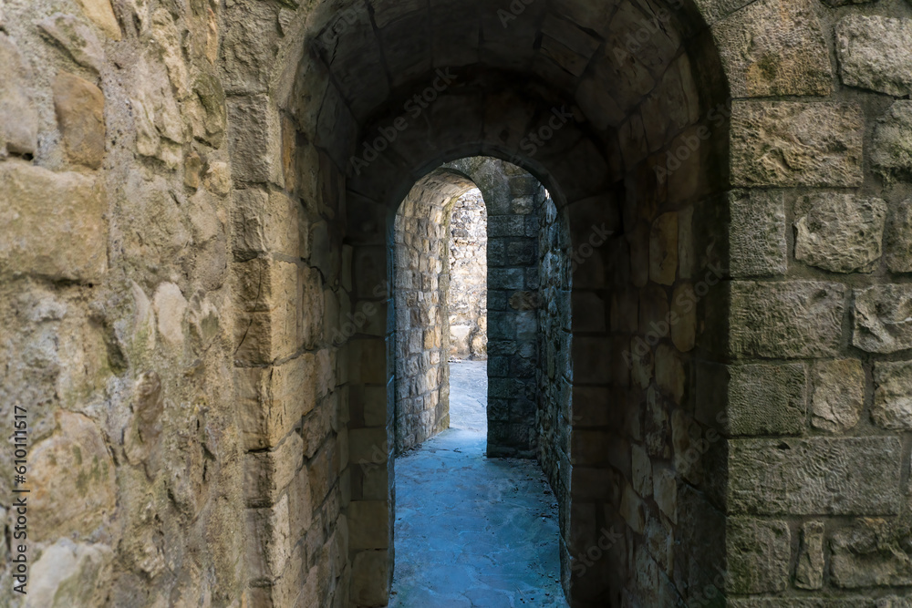 Fototapeta premium Canossa castle ruins