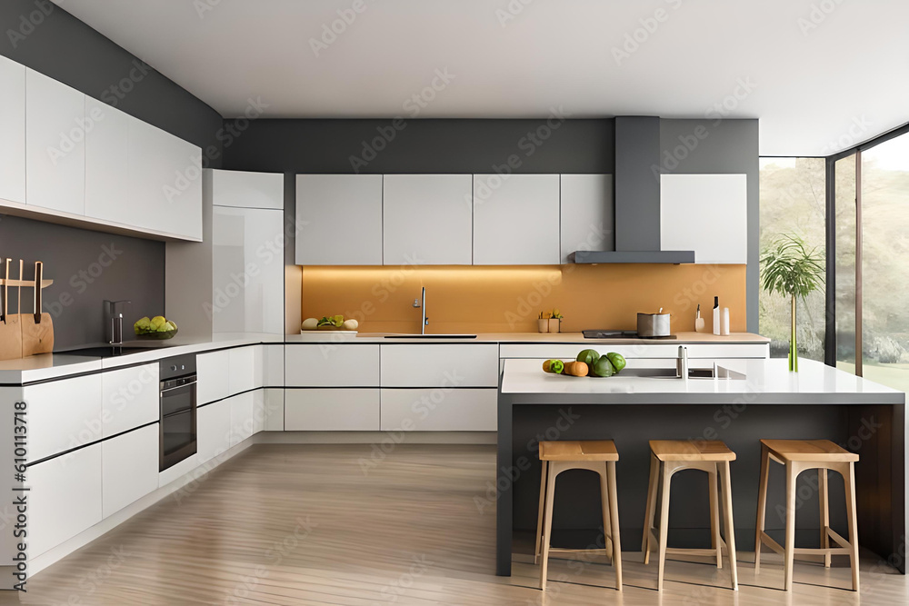 modern kitchen interior with kitchen modern kitchen interior with kitchen