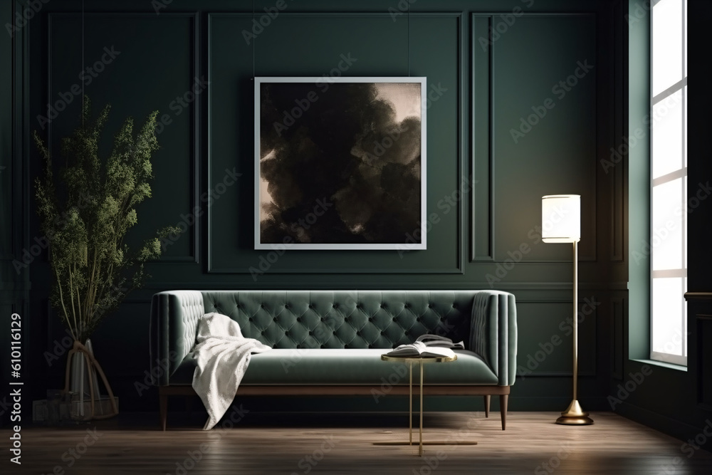 Fototapeta premium interior design, generative ai