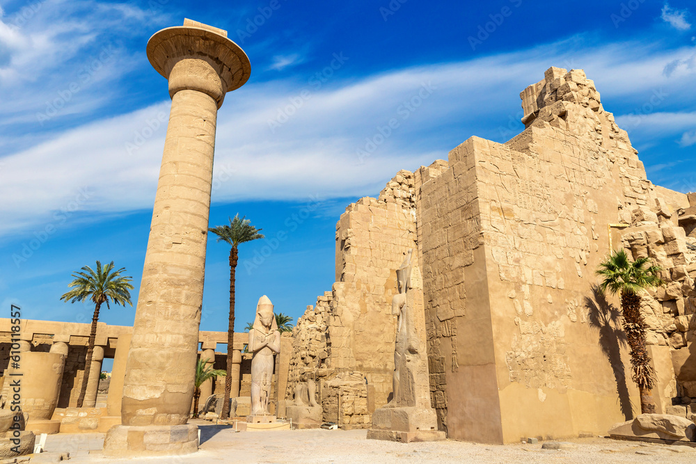 Karnak temple in Luxor, Egypt