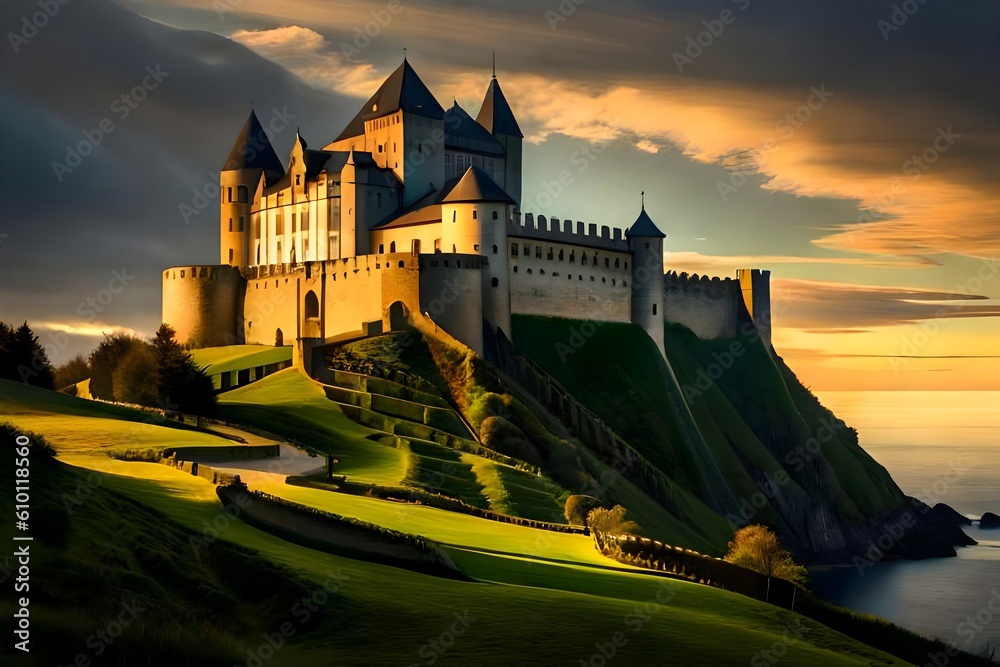 Enchanting Fortress: Discover the Beauty of a Medieval Castle Step back ...
