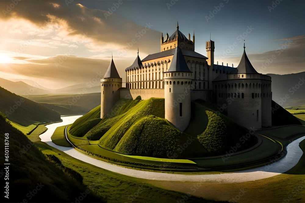 Enchanting Fortress: Discover the Beauty of a Medieval Castle Step back ...