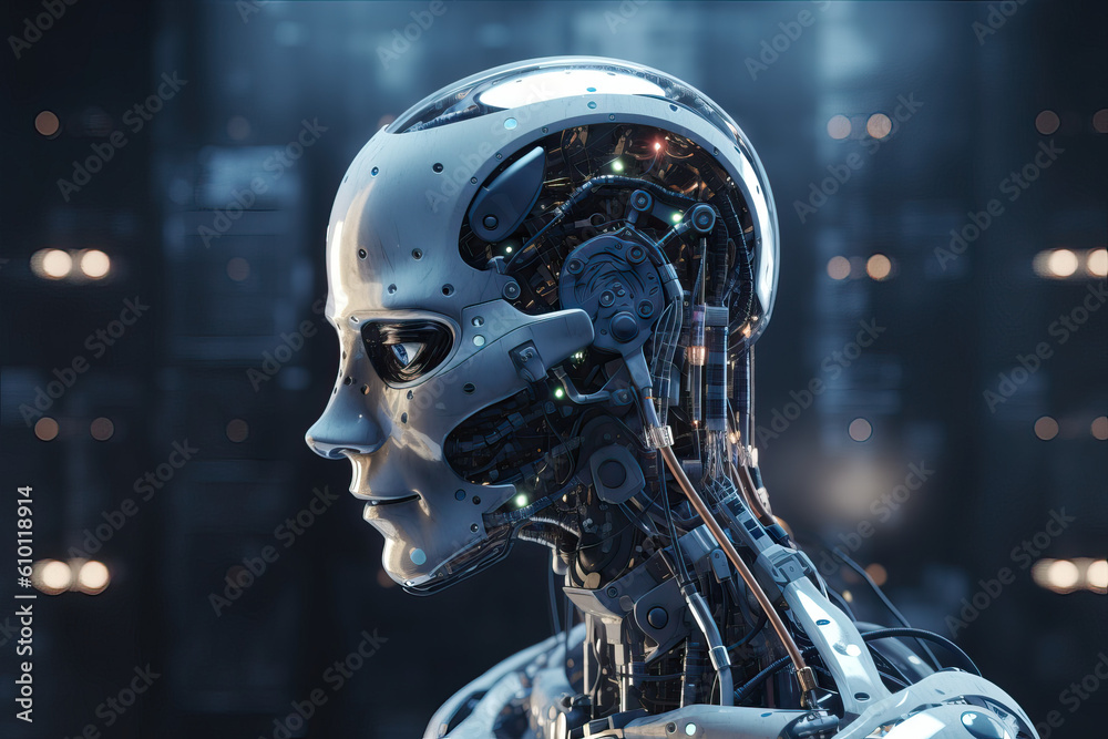 Exploring the Boundaries of Artificial Intelligence and its Impact on Society, Interaction with machine, robot with AI, Generative AI Exploring the Boundaries of Artificial Intelligence and its Impact on Society, Interaction with machine, robot with AI, Generative AI