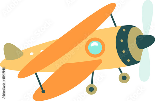Cartoon Airplane Vehicle