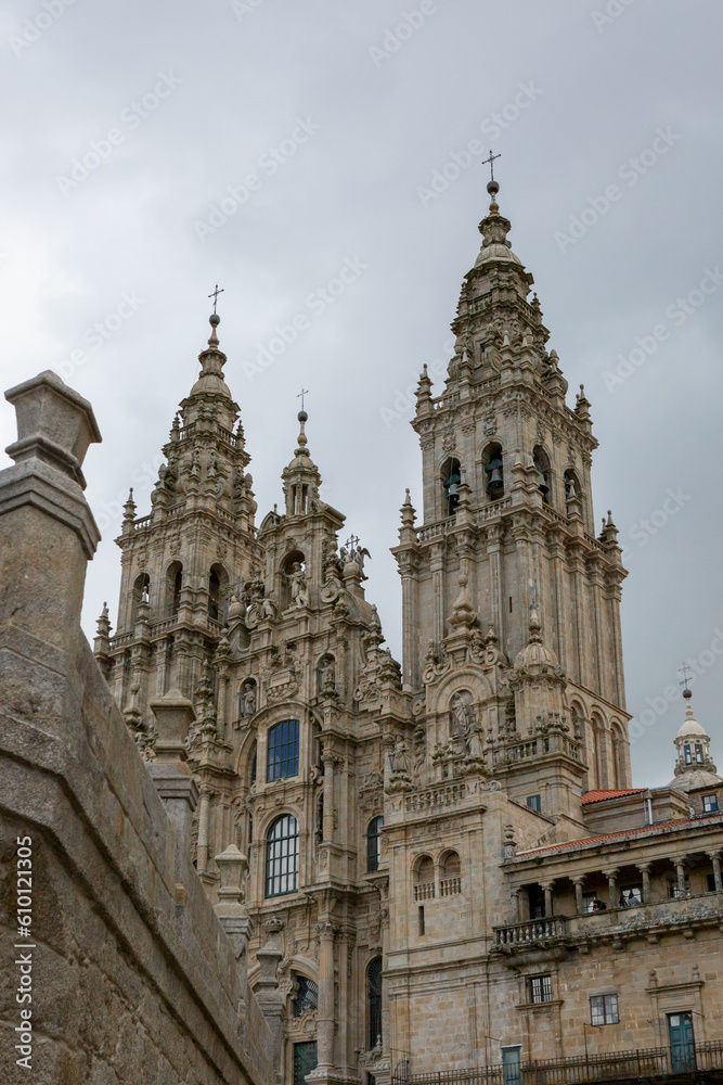 The Cathedral from Santiago de Compostela - Galicia, Spain - details 