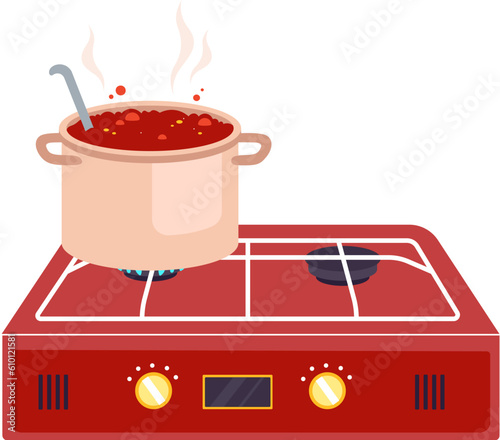 Cooking On Gas Cooktop