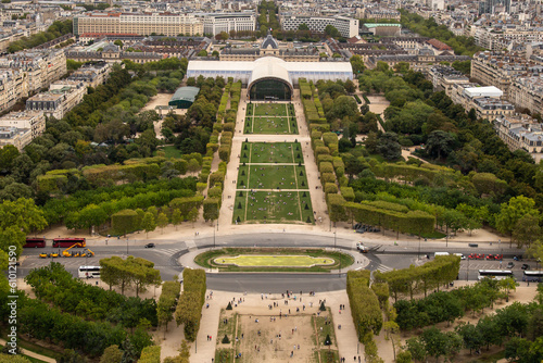 Parisian Landscapes From the Top of the Eiffel Tower