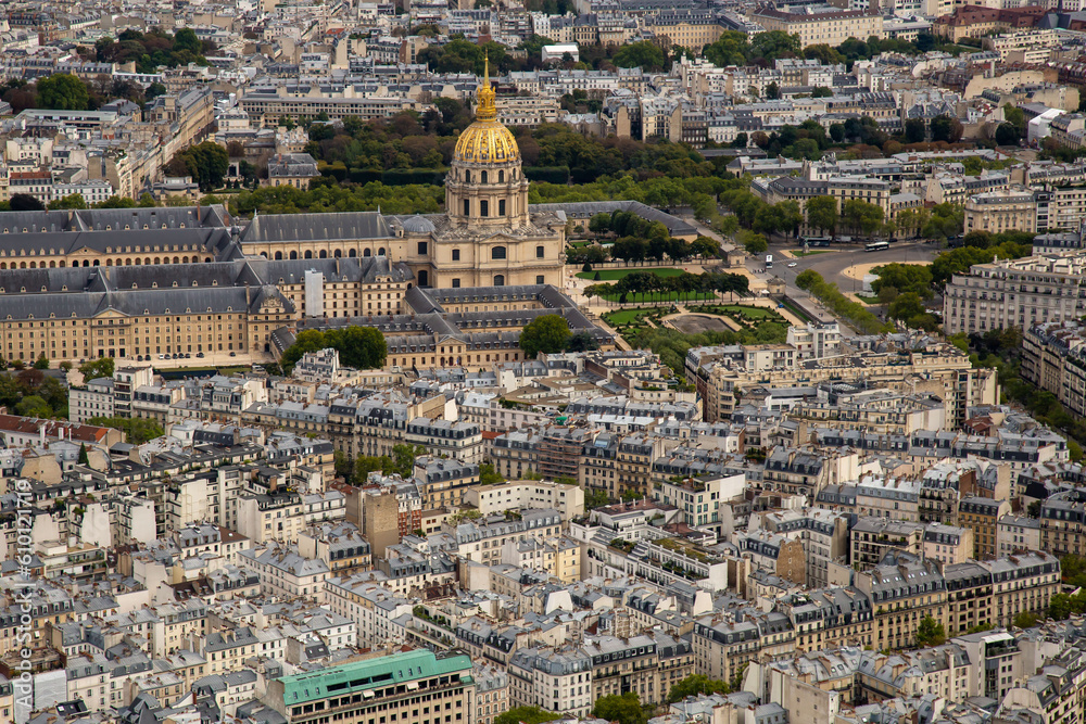 Parisian Landscapes From the Top of the Eiffel Tower