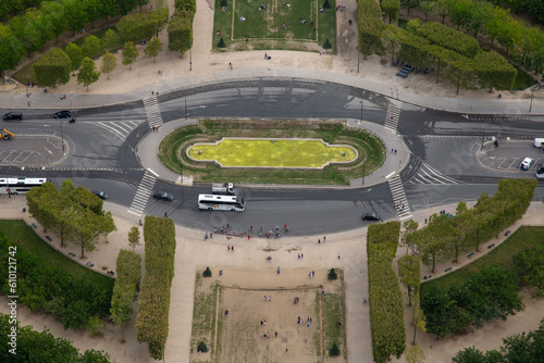 Parisian Landscapes From the Top of the Eiffel Tower