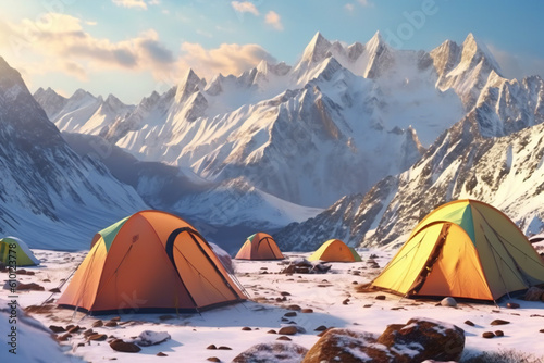 Summer Camping Adventure  Stunning Nature and Outdoor Stock Photos - Campsites  Tents  Forests  Hiking  Mountains  Lakes  and More  Experience the Beauty of Lake Sea Forest Landscapes Generative AI