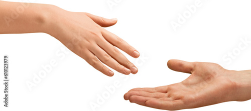 A Helping human hand concept