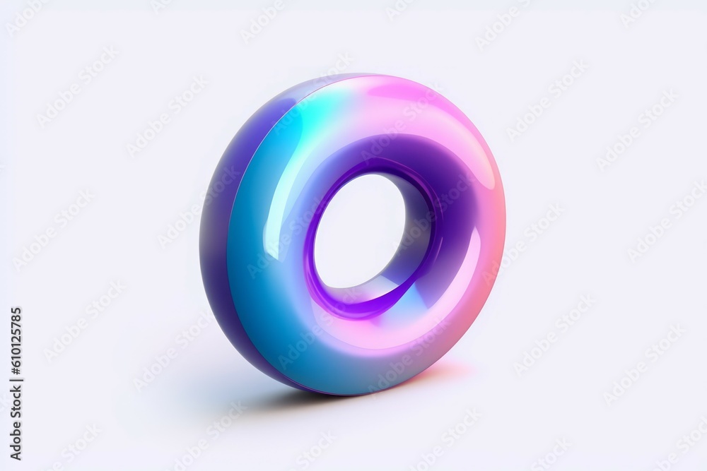 Abstract number 0 zero on a light background. AI generated, human enhanced Abstract number 0 zero on a light background. AI generated, human enhanced