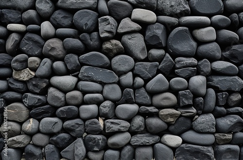 Stone wall texture in grey